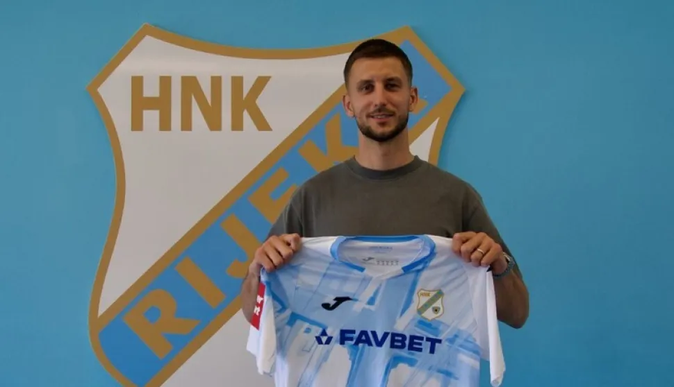 Jakov Puljić ponovno u dresu RijekeFOTO: HNK RIJEKA