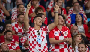 12.10.2023., Opus Arena, Osijek - Kvalifikacije za UEFA Europsko prvenstvo 2024., skupina D, 7. kolo, Hrvatska - Turska. Photo: Borna jaksic/PIXSELL