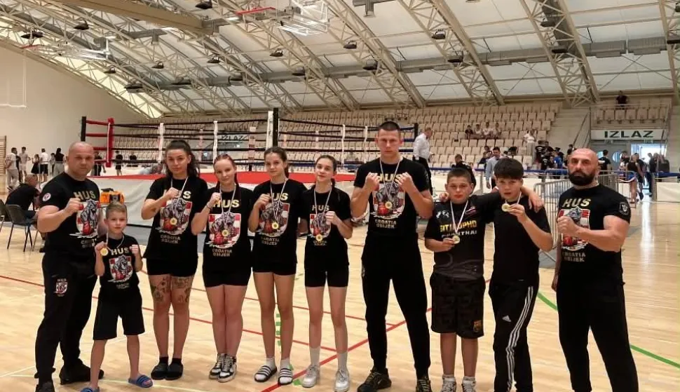 Osam &ldquo;husovaca&rdquo;, osam zlata na Muaythai Omi&scaron; Openu