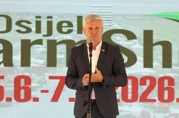 Osijek, 05. 06. 2026., Zračna luka Čepin, FarmShow, otvaranje, poljoprivreda, poljoprivredna mehanizacija, Tugomir MajdakSNIMIO BRUNO JOBST