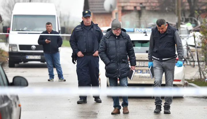 05.12.2025., Mursko Sredisce- Ocevid u romskom naselju Sitnice gdje je muskarac pucao u dvije zene, jedna je preminula. Photo: Vjeran Zganec Rogulja/PIXSELL