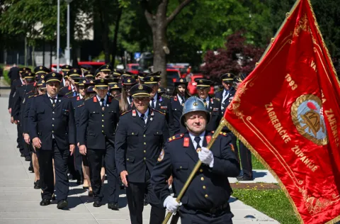 07.06.2026., Zagreb - Hrvatska vatrogasna zajednica (HVZ) obiljezila je 150. obljetnicu djelovanja. Photo: Josip Regovic/PIXSELL