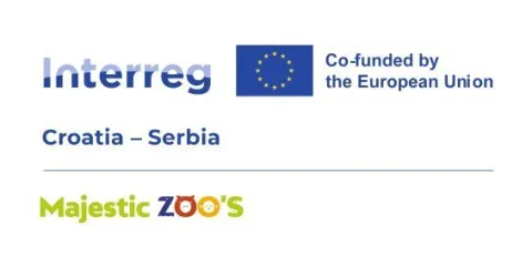 Majestic Zoo's logotip za objavu uz promotivni tekst