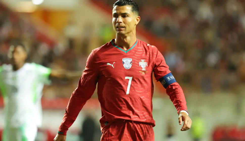 Friendly match Portugal - Nigeria, at Est&aacute;dio Dr. Magalhaes Pessoa of Leiria - Portugal, June 10, 2026, Leiria, Cristiano Ronaldo (Portugal,7) (Photo by HMB Media/Fernando Soares/Sipa USA) Photo: HMB Media/SIPA USA