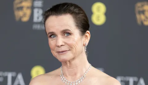 Celebs attend the 79th BAFTA British Academy Film Awards Featuring: Emily Watson Where: London, United Kingdom When: 22 Feb 2026 Credit: Phil Lewis/WENN Photo: PLAA/WENN