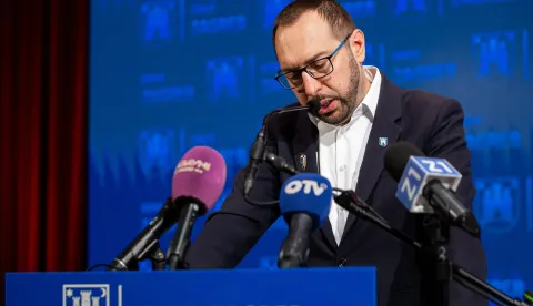 Zagreb, 02.06.2026. Gradonačelnik Grada Zagreba održao je redovnu konferenciju za medije, osvrnuv&scaron;i se na aktualne gradske projekte, investicije i aktivnosti gradske uprave.Na fotografiji Tomislav Toma&scaron;ević.foto HINA/ Luka &Scaron;ANGULIN/ l&scaron;