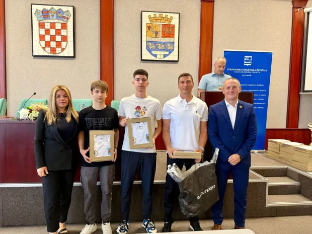 VINKOVCI - VSŽ - Nagrade osnovcima i srednjo&scaron;kolcima i njihovim mentorima za sportske uspjehe LIPANJ 2026.