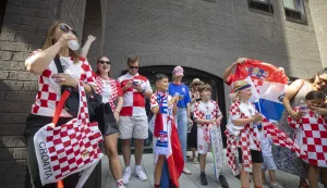 Alexandria, 09.06.2026 -Dolazak Hrvatske nogometne reprezentacije u Alexandrije u kojem su tokom grupne faze svijetskog prvenstva u SAD-u. Na fotografiji Luka Modrić. foto HINA/ Daniel KASAP/ dk