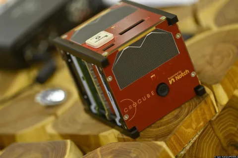 23.12.2024., Zagreb - Konferencija za medije o uspjesnosti misije i primanju prvih signala iz svemira od strane prvog hrvatskog satelita i CroCube misije. Photo: Igor Soban/PIXSELL