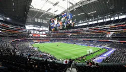 IPA85704390 - General view during the FIFA World Cup 2026, Group F football match between Netherlands and Japan on 14 June 2026 at AT&T Stadium in Arlington, Dallas, Texas, United States (Photo by /Sipa USA) Photo: IPA/SIPA USA