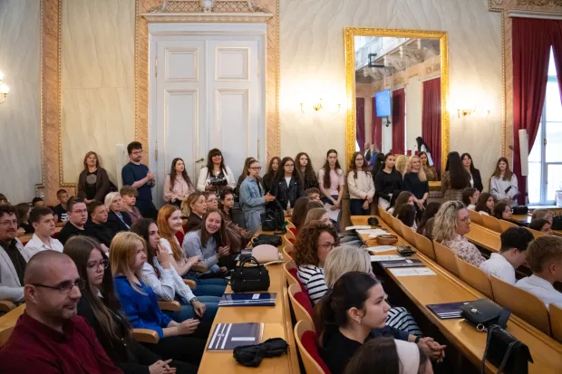 Osijek, 15. 6. 2026., Dodjela pohvalnica učenicima osnovne i srednje &scaron;koleučenici; pohvalnice; mentori; uspjeh; natjecanja