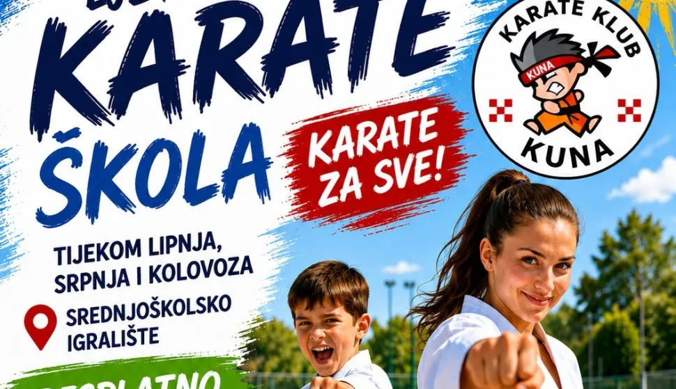 Ljetna &scaron;kola &ldquo;Karate za sve generacije&rdquo;
