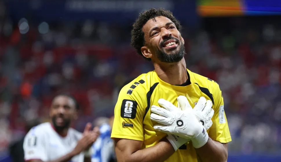 FILE PHOTO: Soccer Football - FIFA World Cup 2026 - Group H - Spain v Cape Verde - Atlanta Stadium, Atlanta, Georgia, U.S. - June 15, 2026 Cape Verde's Vozinha celebrates after the match IMAGN IMAGES via Reuters/Brett Davis/File Photo Photo: Brett Davis/REUTERS