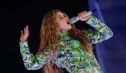FILE PHOTO: Shakira performs during an open concert at the Copacabana beach in Rio de Janeiro, Brazil May 2, 2026. REUTERS/Ricardo Moraes/File Photo Photo: RICARDO MORAES/REUTERS