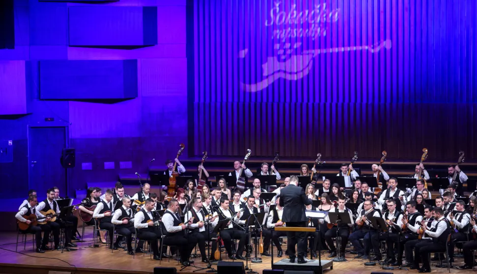 06.04.2025., Zagreb - Koncert "Sokacka rapsodija" u KD Vatroslav Lisisnki.. Photo: Slavko Midzor/PIXSELL