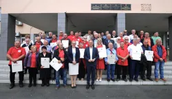 Održana je svečana dodjela povelja humanosti Virovitičko-podravske županije darivateljima krvi 
