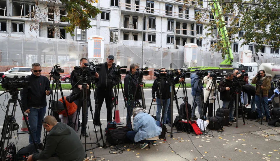 17.10.2024. Srbija, Beograd - Nastavlja se sudjenje djecaku Kosti K koji danas ponovno svjedoci na sudu. Photo: Matija Habljak/PIXSELL