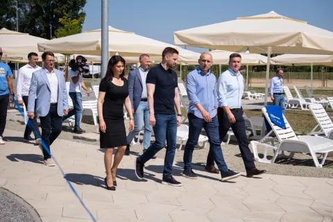 Osijek, 20. 6. 2026., Otvorenje KopikeKopika; otvorenje; bazeni; 50 godina Kopike; Coapcabana; kupali&scaron;te; obnova