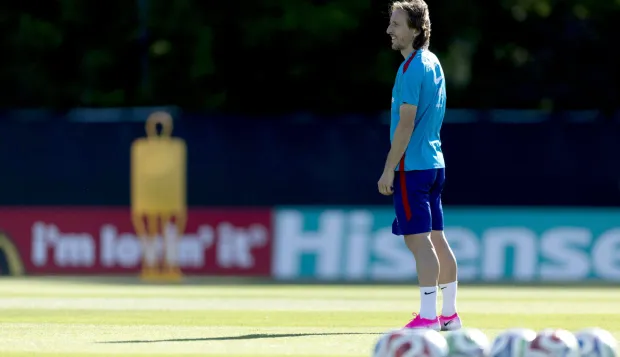 Alexandria, 20.06.2026 - Trening hrvatske nogometne. Na fotografiji Luka Modrić.foto HINA/ Daniel KASAP/ dk