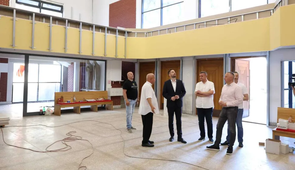 Radovi u retfalačkoj cekvi Uzvi&scaron;enje svetog križa