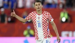 Toronto, 24.06.2026 - Utakmica drugog kola skupine L Svjetskog nogometnog prvenstva, Panama - Hrvatska na BMO Field stadionu u Torontu. Na slici Ante Budimir.foto HINA/ Daniel KASAP/ ds