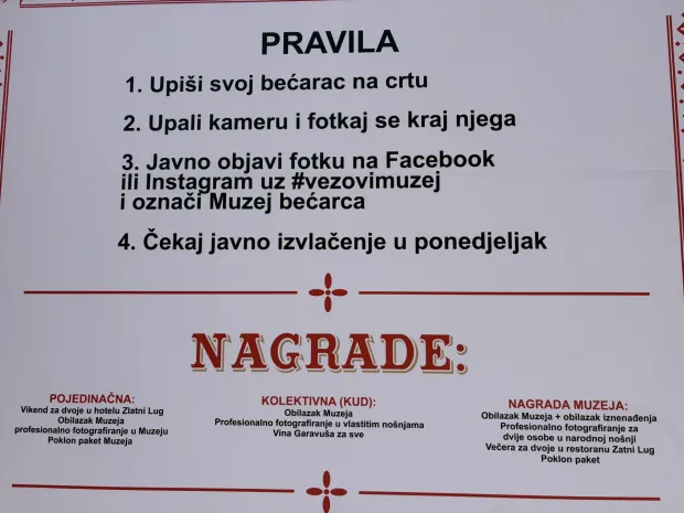ĐakovoNagradna igra za bećarac, napisan na vezovskom korzuLipanj 2026.