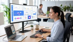 AOC serija E4 - novi standard monitora za male i srednje tvrtke