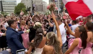 Philadelphia, hrvatski navijači, svatovi