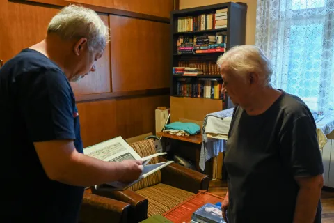 Sini&scaron;a Pavić i Dunja &Scaron;tefan
