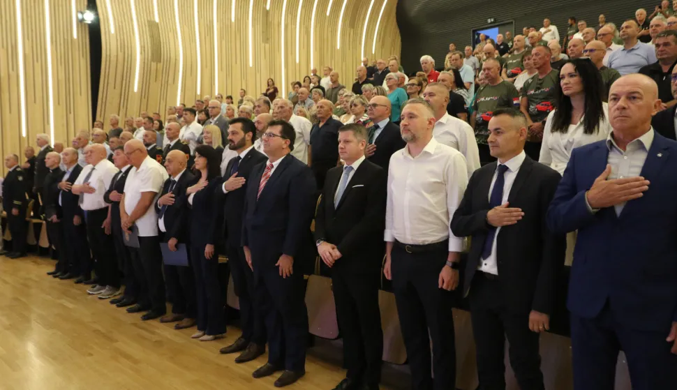 Osijek 27. 06. 2026, KC Osijek, KD Franjo Krežma. Svečana akadeija povodom 35. godi&scaron;njice formiranja 196. brigade ZNG. snimio GOJKO MITIĆ
