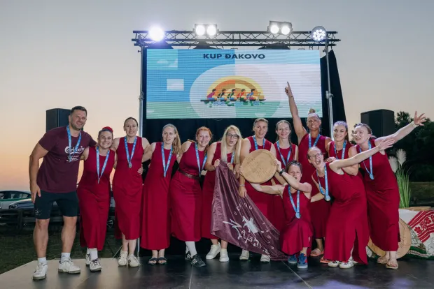 maraton lađa, jezero Jo&scaron;ava, Kup Đakovo