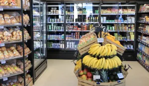 20.09.2023., Zagreb - U Cesarcevoj ulici otvorena je prva trgovina bez blagajni i djelatnika, Konzum smart. Photo: Marko Prpic/PIXSELL