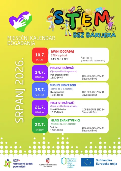 Stem bez baarijer 07 2026, Slavonski Brod