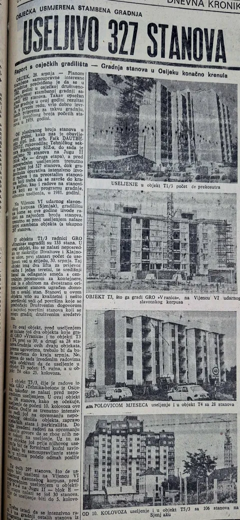 BOOM STANOGRADNJENa tisuće novih kvadrata