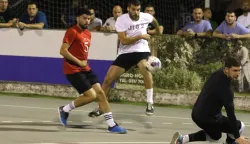 Osijek, 01. 07.. 2026, Igrali&scaron;te na Zelenom polju, Olimpija, mali nogomet, Tri kornera penal, turnir, SEN 1/4 Jug 2 - CB 5 Gravia.snimio GOJKO MITIĆ