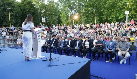 Osijek, 02. 07. 2026., Dan GČ Novi grad, polaganje vijenaca, sveta misa, svečana sjednicaSNIMIO BRUNO JOBST