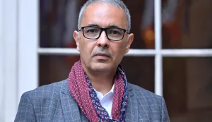Kamel Daoud writer at the closing of Strasbourg World Book Capital 2024-2025. On this occasion, mayor of Strasbourg, awarded the city's medal to various personalities. April 18, 2025, Strasbourg Northeastern France. Photo by Nicolas Roses/ABACAPRESS.COM Photo: Roses Nicolas/ABACA/ABACA