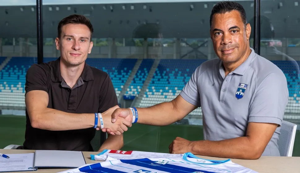 Ivan Dolček, novi igrač NK Osijek i sportski direktor Kenneth Zandvliet