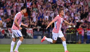 07.06.2026. Gradski stadion Varaždin, VaraždinPrijateljska utakmica između reprezentacija Hrvatske i SlovenijeNa fotografiji Mario Pa&scaron;alićPhoto: Marko Jurinec /HINA