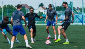 Nk Osijek. Pripreme. Trening, Opus Arena. Ljeto 2026.