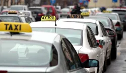 21.01.2014., Zagreb - Taxi stajaliste na Glavnom kolodvoru. "nPhoto: Davor Puklavec/PIXSELL