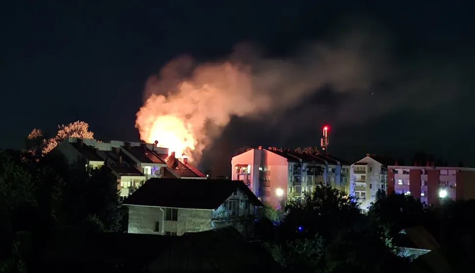Požar u Orahovici