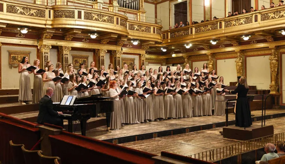 Brevisice odu&scaron;evile publiku u bečkom Musikvereinu, osječki vokalni ansaml Brevis, koncert, beč, srpanj 2026.