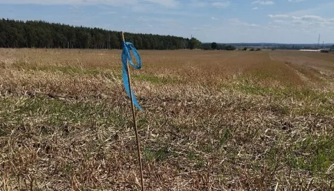 Bežični senzor na terenu, srpanj 2026.foto: Općina Babina Greda