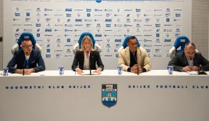 Osijek, 29. 5. 2026., NKOS - predstavljanje novog sportskog direktoraKenneth Zandvliet; sportski direktor; NKOS; NK Osijek; nogomet; sport