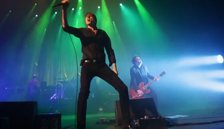 Teenage Cancer Trust concerts 2014 - LondonBrett Anderson of Suede performing on stage during the Teenage Cancer Trust series of charity gigs, at the Royal Albert Hall, in London.Yui Mok Photo: Press Association/PIXSELL
