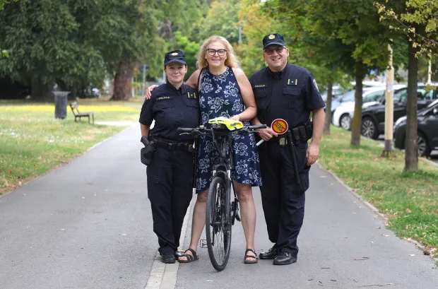 Osijek, 07. 07. 2026., Policijska uprava Osječko-baranjska, Plavi Glas, prevencija, SNIMIO BRUNO JOBST