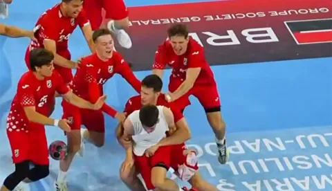 Hrvatska u20 rukometna reprezentacija, Hrvatska-Norve&scaron;ka 33:32