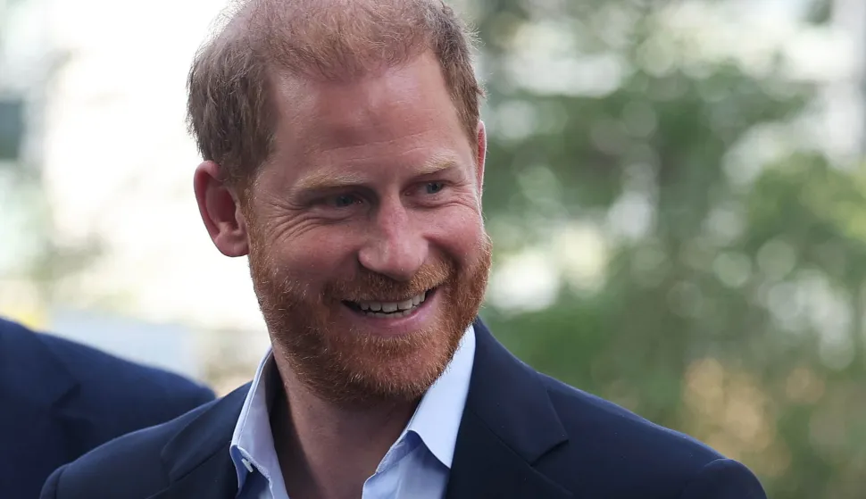 epa12367273 Britain's Prince Harry arrives to visit the Center for Blast Injury Studies at Imperial College in London, Britain, 10 September 2025. The visit is part of a series of engagements during Prince Harry's four-day trip to the UK. EPA/NEIL HALL