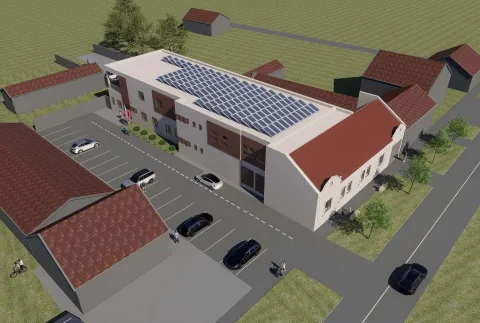 Vizualizacija O&Scaron; Mijata Stojanovića u Babinoj Grediustupljeno